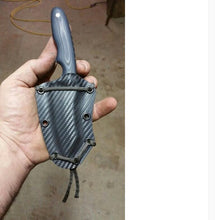 Cargar imagen en el visor de la galería, Plancha de Kydex fibra de carbono para fundas