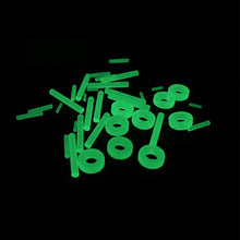 Cargar imagen en el visor de la galería, Macizo redondo y arandelas luminiscentes decorativas, 10 unidades