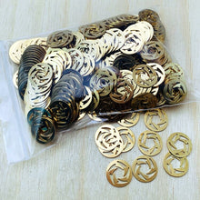 Cargar imagen en el visor de la galería, Arandelas decorativas de latón, 2 unidades