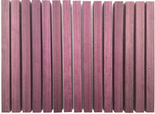 Cargar imagen en el visor de la galería, Bloque de madera purpleheart/ amarante