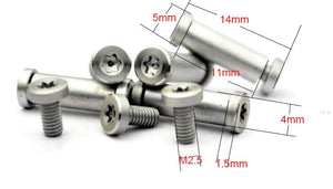 Tornillos torx T8 mas eje