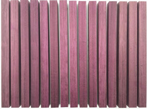 Bloque de madera purpleheart/ amarante