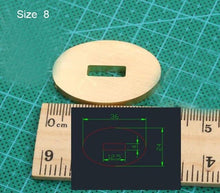 Cargar imagen en el visor de la galería, Guardas de metal para cuchillos
